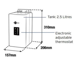 Insinkerator 4N1 Touch L Shape Steaming Hot Water Tap With NeoTank And Filter -Duravit Store M 2019 10 25 12 4 42 248