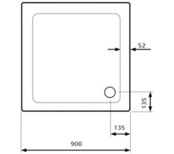 Lakes Low Profile ABS Stone Resin White Square Tray With Waste -Duravit Store M 2019 10 7 15 41 34 110