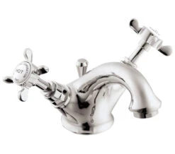 Deva Coronation Mono Basin Mixer Tap With Pop-Up Waste