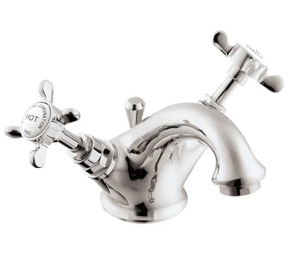 Deva Coronation Mono Basin Mixer Tap With Pop-Up Waste 3 Deva Coronation Mono Basin Mixer Tap With Pop-Up Waste
