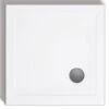 Lakes Standard Height 80mm Stone Resin White Square Shower Tray With Waste -Duravit Store M 2019 10 8 8 0 59 250