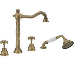 Tre Mercati Allora 4 Tap Hole Bath Shower Mixer Tap With Kit -Duravit Store M 2019 11 30 11 18 16 271