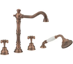 Tre Mercati Allora 4 Tap Hole Bath Shower Mixer Tap With Kit -Duravit Store M 2019 11 30 11 19 9 596