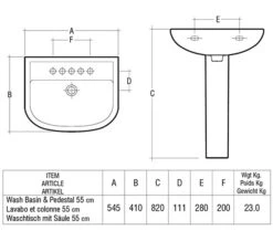 RAK Compact 450mm White Basin With 1 Tap Hole -Duravit Store M 2019 11 7 14 12 9 257