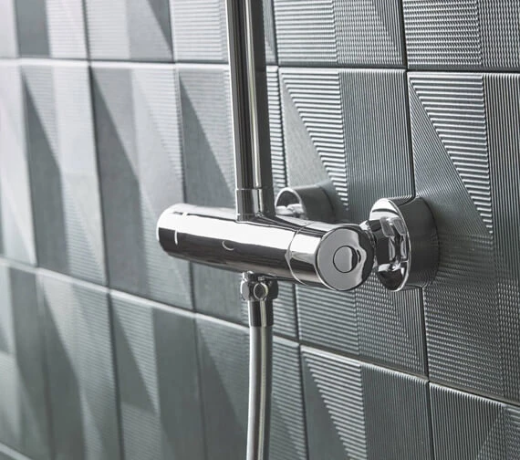 Tavistock Quantum Cool Touch Thermostatic Dual Control Bar Valve With Shower Set 8 Tavistock Quantum Cool Touch Thermostatic Dual Control Bar Valve With Shower Set - Image 6