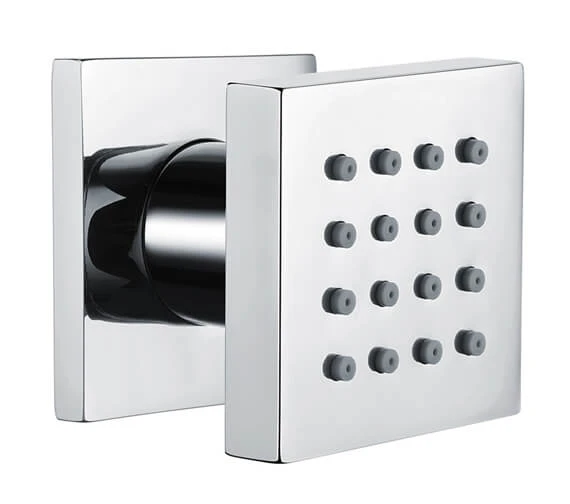 Niagara Observa Square Shower Body Jet Chrome 3 Niagara Observa Square Shower Body Jet Chrome