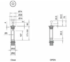 Burlington Classic Basin With Invisible Overflow Waste And Aluminium Stand 12 Burlington Classic Basin With Invisible Overflow Waste And Aluminium Stand -Duravit Store M 2019 2 11 7 44 39 193 1