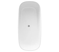 QS Basics Bellagio 1500 X 720mm White Freestanding Bath