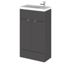 Hudson Reed Fusion 500mm Floor-Standing Slimline Vanity Unit And Basin -Duravit Store M 2019 2 5 13 1 3 100