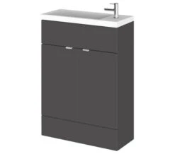 Hudson Reed Fusion 600mm Floor-Standing Slimline Vanity Unit And Basin -Duravit Store M 2019 2 5 13 50 11 493