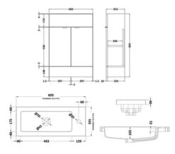 Hudson Reed Fusion 600mm Floor-Standing Slimline Vanity Unit And Basin -Duravit Store M 2019 2 5 13 50 39 707