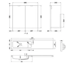 Hudson Reed Fusion 1200mm Wall Hung 4 Door Slimline Vanity Unit And Basin -Duravit Store M 2019 2 6 11 57 2 916