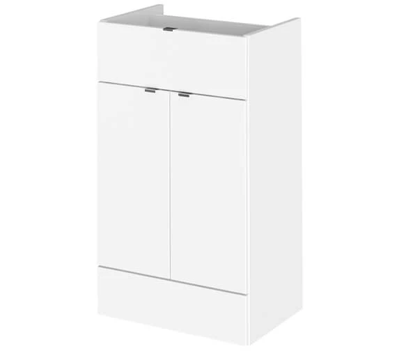 Hudson Reed Fusion 500 X 355mm Floor-Standing Drawer Lined Unit 3 Hudson Reed Fusion 500 X 355mm Floor-Standing Drawer Lined Unit