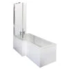 Nuie Square White Shower Bath Set -Duravit Store M 2019 3 13 7 38 31 812
