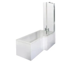 Nuie Square White Shower Bath Set -Duravit Store M 2019 3 13 7 39 44 885