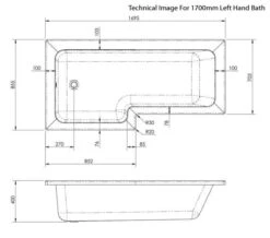 Nuie Square White Shower Bath Set -Duravit Store M 2019 3 13 7 40 10 522
