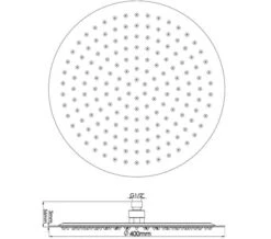 Hudson Reed Round Fixed Shower Head Chrome 17 Hudson Reed Round Fixed Shower Head Chrome -Duravit Store M 2019 3 14 12 17 6 853