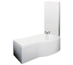 Nuie B-Shaped White Shower Bath Set -Duravit Store M 2019 3 20 14 10 23 377