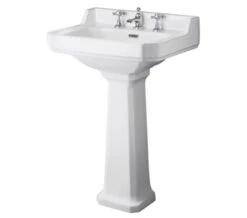 Hudson Reed Richmond Square Basin White And Full Pedestal 26 Hudson Reed Richmond Square Basin White And Full Pedestal -Duravit Store M 2019 3 27 11 45 12 842