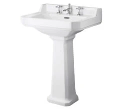 Hudson Reed Richmond Square Basin White And Full Pedestal 32 Hudson Reed Richmond Square Basin White And Full Pedestal -Duravit Store M 2019 3 27 11 48 3 381