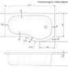 Nuie P-Shaped 1500mm Right Hand White Shower Bath - Ex Display -Duravit Store M 2019 3 28 10 29 6 779 1