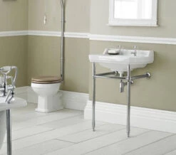 Hudson Reed Richmond Chrome Adjustable Washstand