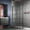 Hudson Reed Black Framed Walk-In Wetroom Screen And Support Bar -Duravit Store M 2019 3 8 11 28 32 718