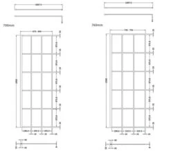 Hudson Reed Black Framed Walk-In Wetroom Screen And Support Bar -Duravit Store M 2019 3 8 7 26 9 399