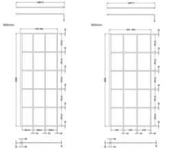 Hudson Reed Black Framed Walk-In Wetroom Screen And Support Bar -Duravit Store M 2019 3 8 7 27 50 752