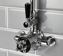 Hudson Reed Topaz Twin Exposed Thermostatic Shower Valve