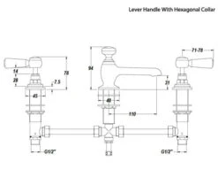 Hudson Reed Topaz 3 Tap Hole Basin Mixer Tap With Pop Up Waste 22 Hudson Reed Topaz 3 Tap Hole Basin Mixer Tap With Pop Up Waste -Duravit Store M 2019 4 17 8 33 20 89