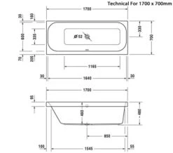 Duravit Happy D2 Built-In Bath With One Backrest Slope Without Frame -Duravit Store M 2019 4 20 11 16 23 39