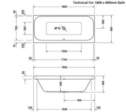 Duravit Happy D2 Built-In Bath With Support Feet -Duravit Store M 2019 4 20 11 57 59 357