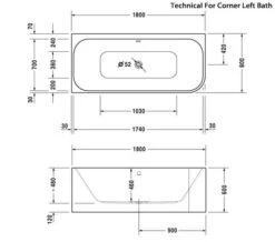 Duravit Happy D2 1800 X 800mm Bath With Panel And Frame -Duravit Store M 2019 4 22 8 32 2 260