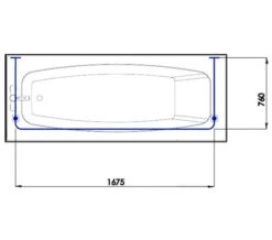 Croydex Professional Profile 800 Standard Shower Rail U Shaped -Duravit Store M 2019 4 3 10 13 33 725