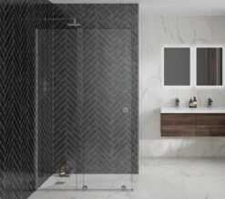 Aquadart Rolla 8 Sliding Shower Door 2000mm High