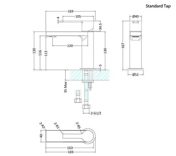 Hudson Reed Bathroom Suite 20 Hudson Reed Bathroom Suite - Image 18