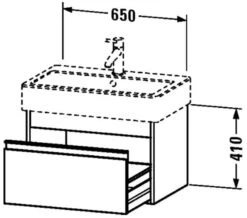 Duravit Ketho 440mm Depth 1 Drawer Wall Mounted Vanity Unit -Duravit Store M 2019 5 27 9 44 30 688