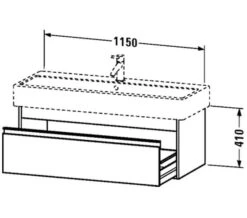 Duravit Ketho 440mm Depth 1 Drawer Wall Mounted Vanity Unit -Duravit Store M 2019 5 27 9 45 18 582