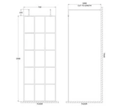 Hudson Reed Black Frame Shower Screen With Arms And Feet -Duravit Store M 2019 5 29 12 54 15 495