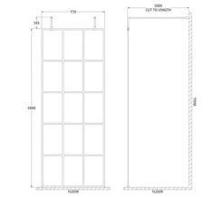 Hudson Reed Black Frame Shower Screen With Arms And Feet -Duravit Store M 2019 5 29 12 55 7 196