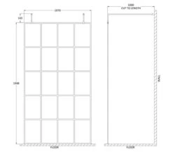 Hudson Reed Black Frame Shower Screen With Arms And Feet -Duravit Store M 2019 5 30 7 19 51 533