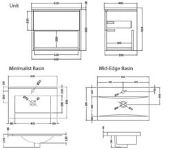 Hudson Reed Coast Wall Hung Open Shelf Unit And Basin -Duravit Store M 2019 5 4 8 13 5 234