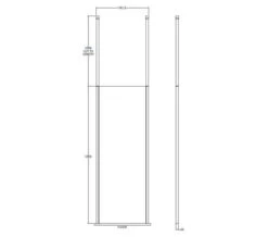Hudson Reed Black Wetroom Screen And Ceiling Post -Duravit Store M 2019 6 1 10 16 12 701
