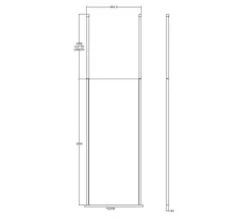 Hudson Reed Black Wetroom Screen And Ceiling Post -Duravit Store M 2019 6 1 10 16 50 116