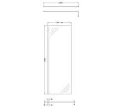 Hudson Reed Black Wetroom Screen And Black Support Bar -Duravit Store M 2019 6 1 11 42 59 364