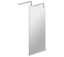 Hudson Reed Black Wetroom Shower Screen With Arms And Feet -Duravit Store M 2019 6 1 7 24 46 386
