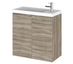 Hudson Reed Fusion 500mm Wall Hung 2 Door Slimline Vanity Unit And Basin -Duravit Store M 2019 6 1 9 26 50 827