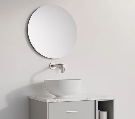 Crosswater Infinity 500mm Round Mirror 6 Crosswater Infinity 500mm Round Mirror - Image 4