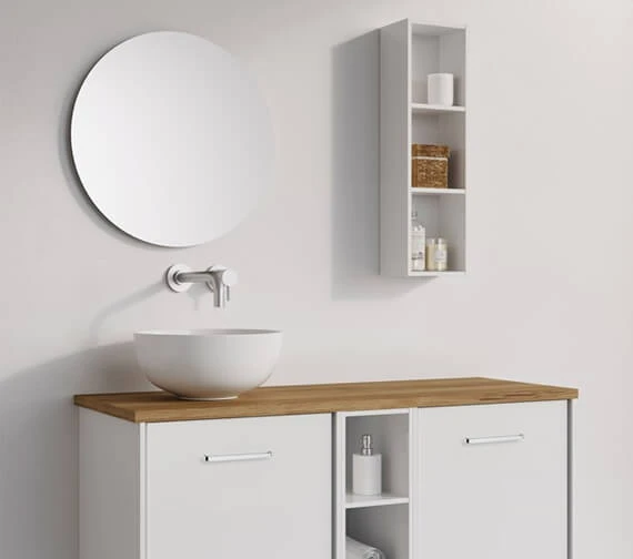 Crosswater Infinity 500mm Round Mirror 7 Crosswater Infinity 500mm Round Mirror - Image 5